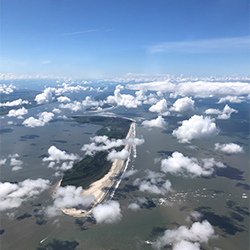 auf eine ostfriesische Insel